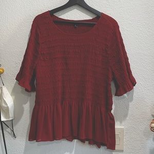Torrid size 3 red top